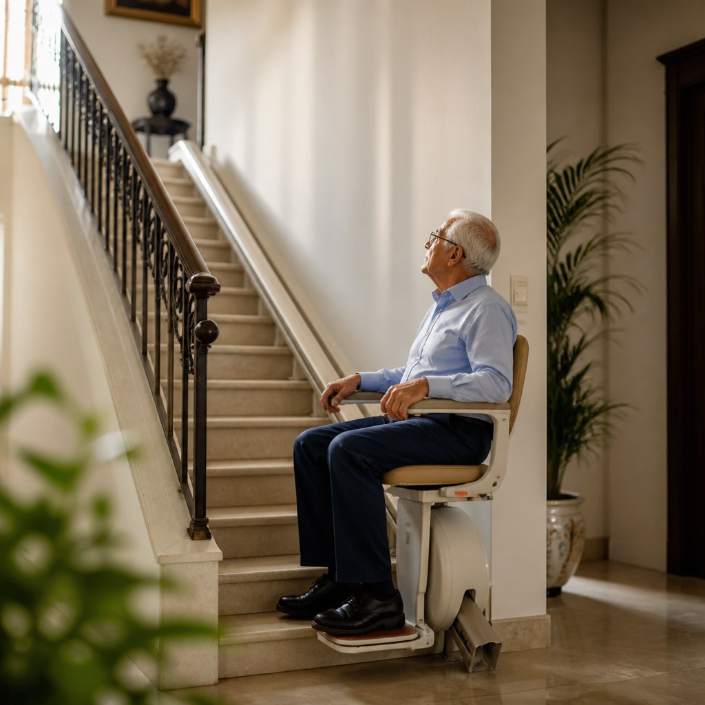 Ascenseur maison ou monte-escalier : quelle solution choisir pour une villa en Algérie ?