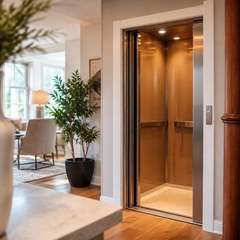 Quelle place faut-il prévoir pour un ascenseur de maison ? Dimensions et conseils